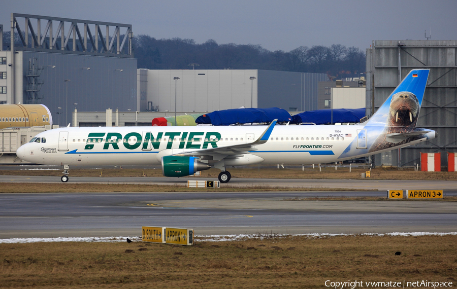 Frontier Airlines Airbus A321-211 (D-AYAC) | Photo 140669