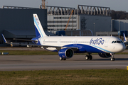 IndiGo Airbus A321-271NX (D-AYAC) at  Hamburg - Finkenwerder, Germany