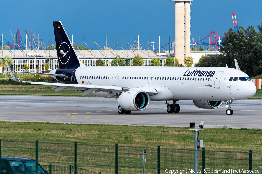 Lufthansa Airbus A321-271NX (D-AYAC) | Photo 347286