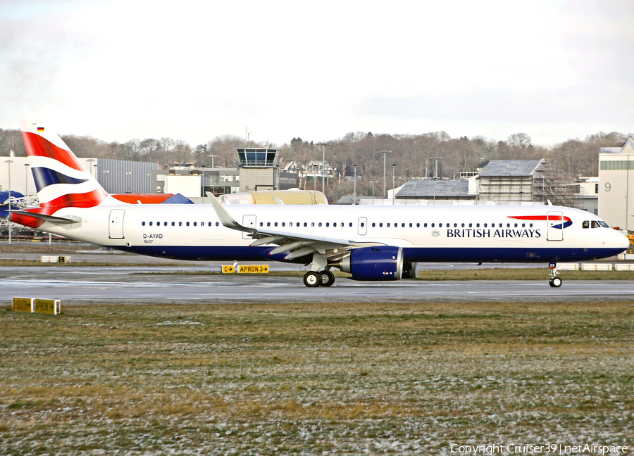 British Airways Airbus A321-251NX (D-AYAD) | Photo 324897