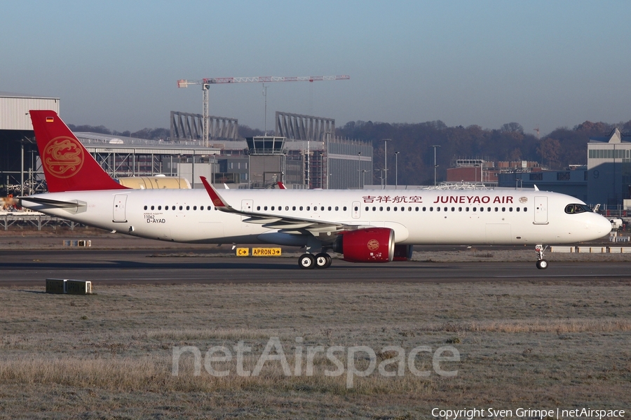 Juneyao Airlines Airbus A321-271NX (D-AYAD) | Photo 539868