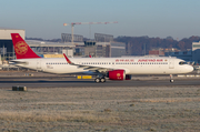 Juneyao Airlines Airbus A321-271NX (D-AYAD) at  Hamburg - Finkenwerder, Germany