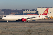 Juneyao Airlines Airbus A321-271NX (D-AYAD) at  Hamburg - Finkenwerder, Germany