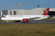 Juneyao Airlines Airbus A321-271NX (D-AYAD) at  Hamburg - Finkenwerder, Germany