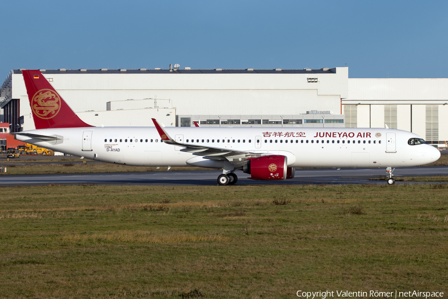 Juneyao Airlines Airbus A321-271NX (D-AYAD) | Photo 541949