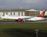Juneyao Airlines Airbus A321-271NX (D-AYAD) at  Hamburg - Finkenwerder, Germany