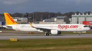Pegasus Airlines Airbus A321-251NX (D-AYAD) at  Hamburg - Finkenwerder, Germany