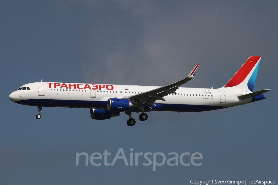 Transaero Airlines Airbus A321-211 (D-AYAD) | Photo 82536