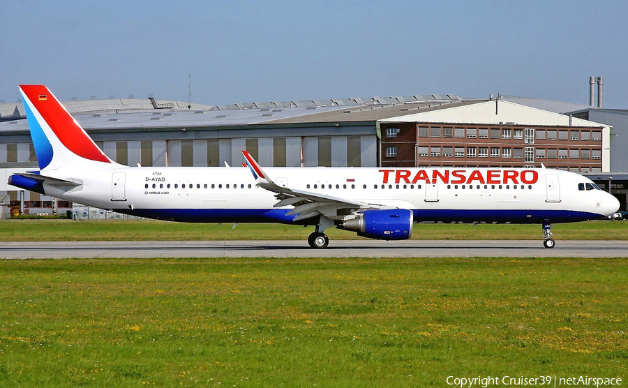 Transaero Airlines Airbus A321-211 (D-AYAD) | Photo 119746