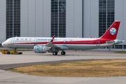 Sichuan Airlines Airbus A321-271N (D-AYAE) at  Hamburg - Finkenwerder, Germany