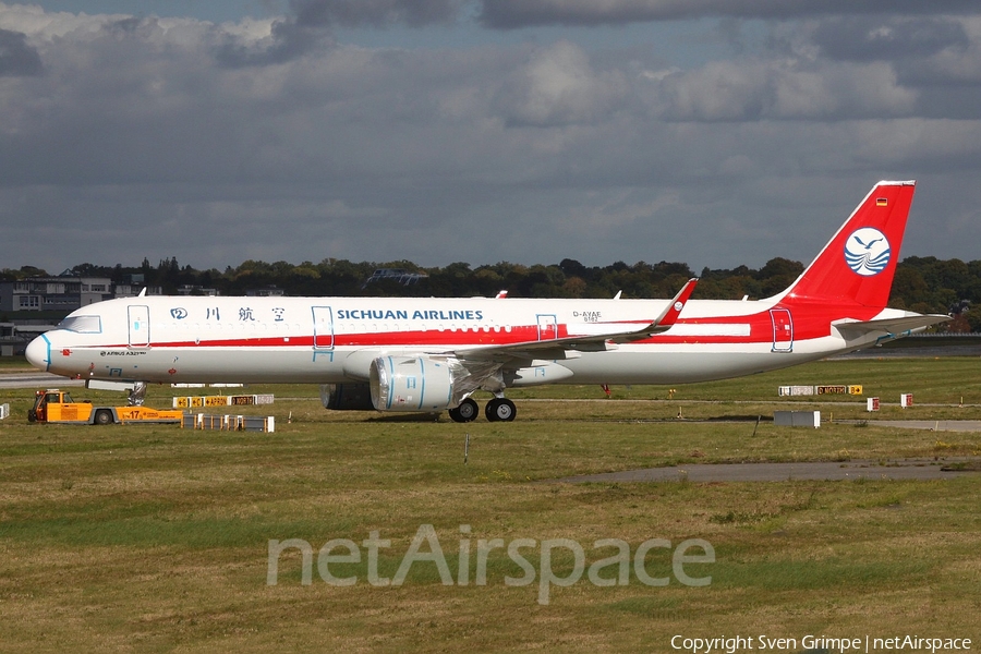 Sichuan Airlines Airbus A321-271N (D-AYAE) | Photo 266365