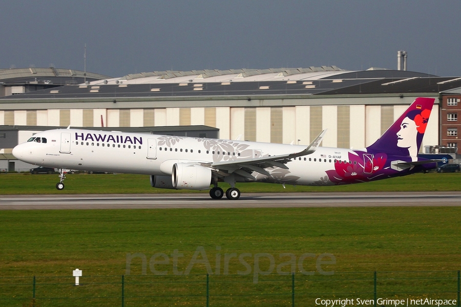 Hawaiian Airlines Airbus A321-271N (D-AYAF) | Photo 193426