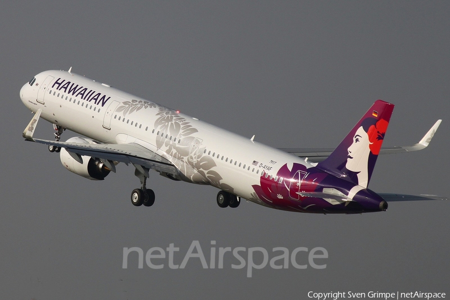 Hawaiian Airlines Airbus A321-271N (D-AYAF) | Photo 193427