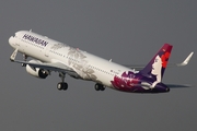 Hawaiian Airlines Airbus A321-271N (D-AYAF) at  Hamburg - Finkenwerder, Germany