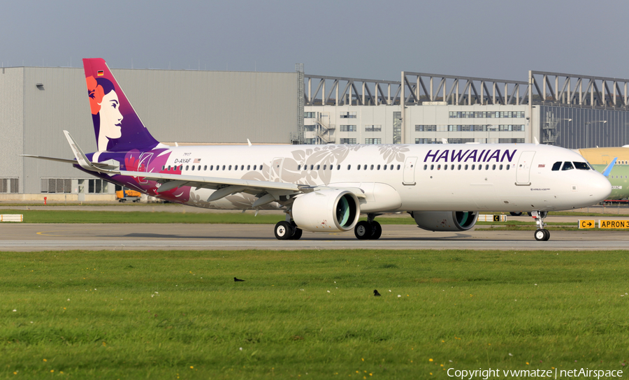 Hawaiian Airlines Airbus A321-271N (D-AYAF) | Photo 193458