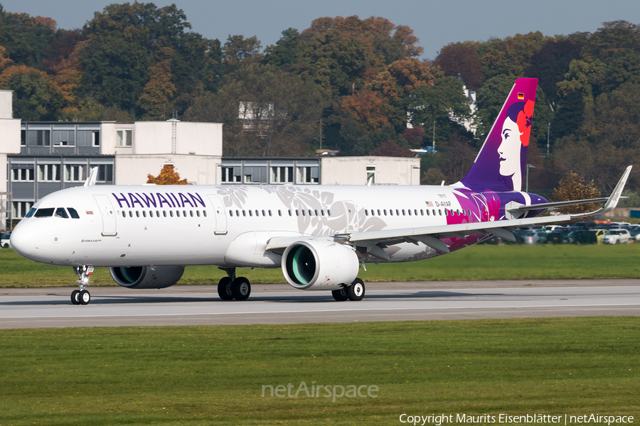 Hawaiian Airlines Airbus A321-271N (D-AYAF) | Photo 194210