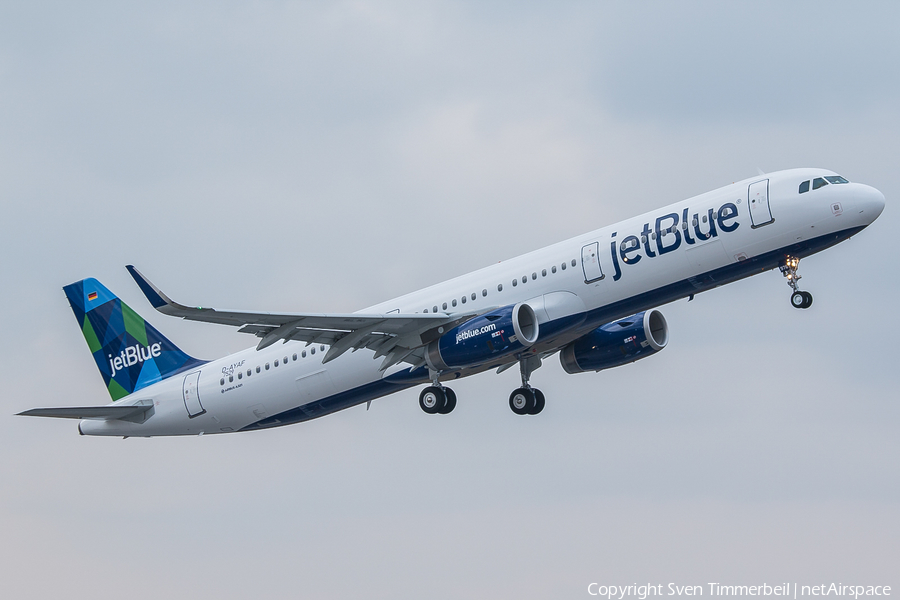 JetBlue Airways Airbus A321-231 (D-AYAF) | Photo 144613