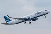 JetBlue Airways Airbus A321-231 (D-AYAF) at  Hamburg - Finkenwerder, Germany