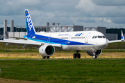 All Nippon Airways - ANA Airbus A321-272N (D-AYAG) at  Hamburg - Finkenwerder, Germany