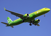 S7 Airlines Airbus A321-271NX (D-AYAG) at  Hamburg - Fuhlsbuettel (Helmut Schmidt), Germany