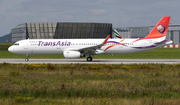 TransAsia Airways Airbus A321-231 (D-AYAG) at  Hamburg - Finkenwerder, Germany