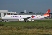TransAsia Airways Airbus A321-231 (D-AYAG) at  Hamburg - Finkenwerder, Germany