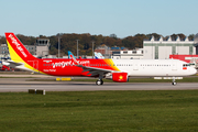 VietJet Air Airbus A321-211 (D-AYAG) at  Hamburg - Finkenwerder, Germany