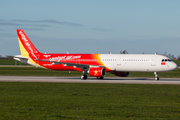 VietJet Air Airbus A321-211 (D-AYAG) at  Hamburg - Finkenwerder, Germany