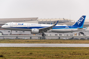 All Nippon Airways - ANA Airbus A321-272N (D-AYAH) at  Hamburg - Finkenwerder, Germany