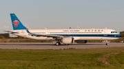 China Southern Airlines Airbus A321-253NX (D-AYAI) at  Hamburg - Finkenwerder, Germany