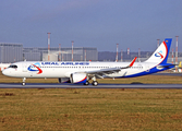 Ural Airlines Airbus A321-251NX (D-AYAI) at  Hamburg - Finkenwerder, Germany