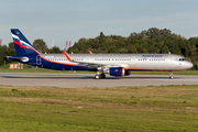 Aeroflot - Russian Airlines Airbus A321-211 (D-AYAI) at  Hamburg - Finkenwerder, Germany