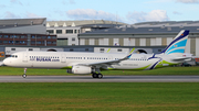 Air Busan Airbus A321-231 (D-AYAJ) at  Hamburg - Finkenwerder, Germany