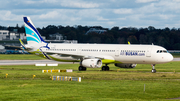 Air Busan Airbus A321-231 (D-AYAJ) at  Hamburg - Finkenwerder, Germany