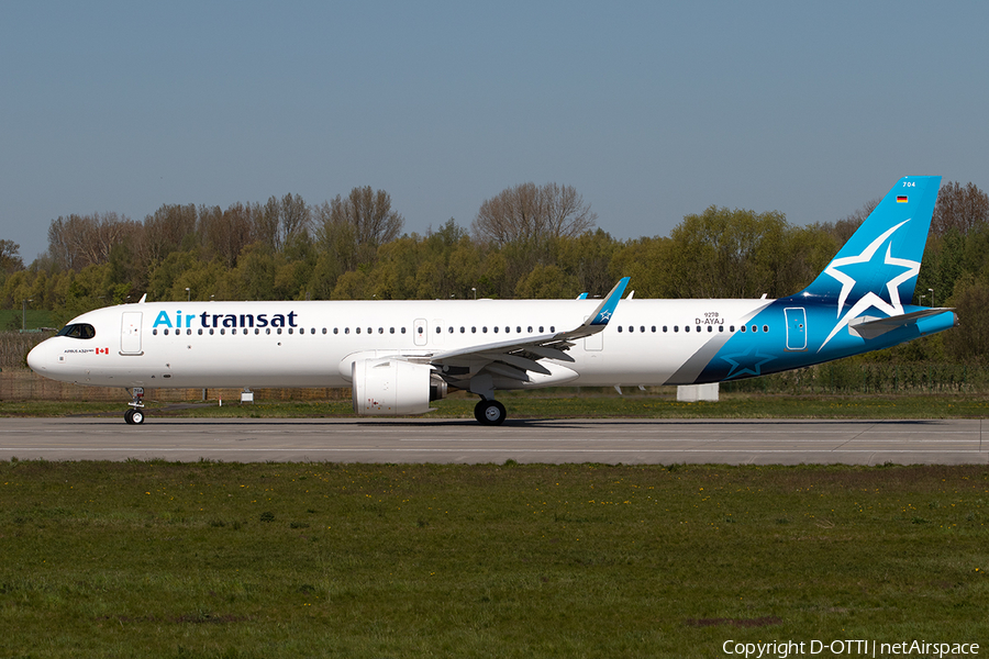 Air Transat Airbus A321-271NX (D-AYAJ) | Photo 382542