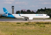 Air Transat Airbus A321-271NX (D-AYAJ) at  Hamburg - Finkenwerder, Germany