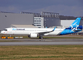 Air Transat Airbus A321-271NX (D-AYAJ) at  Hamburg - Finkenwerder, Germany