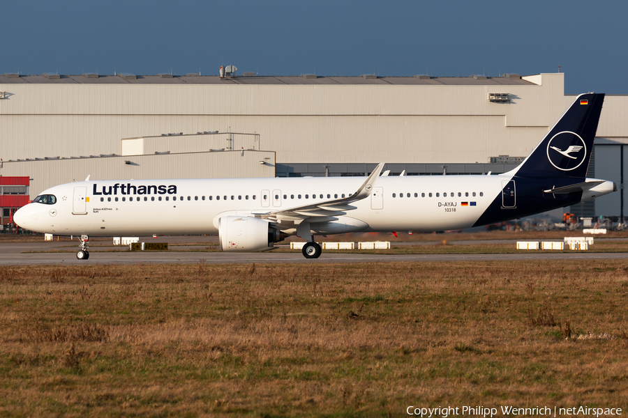 Lufthansa Airbus A321-271NX (D-AYAJ) | Photo 438656