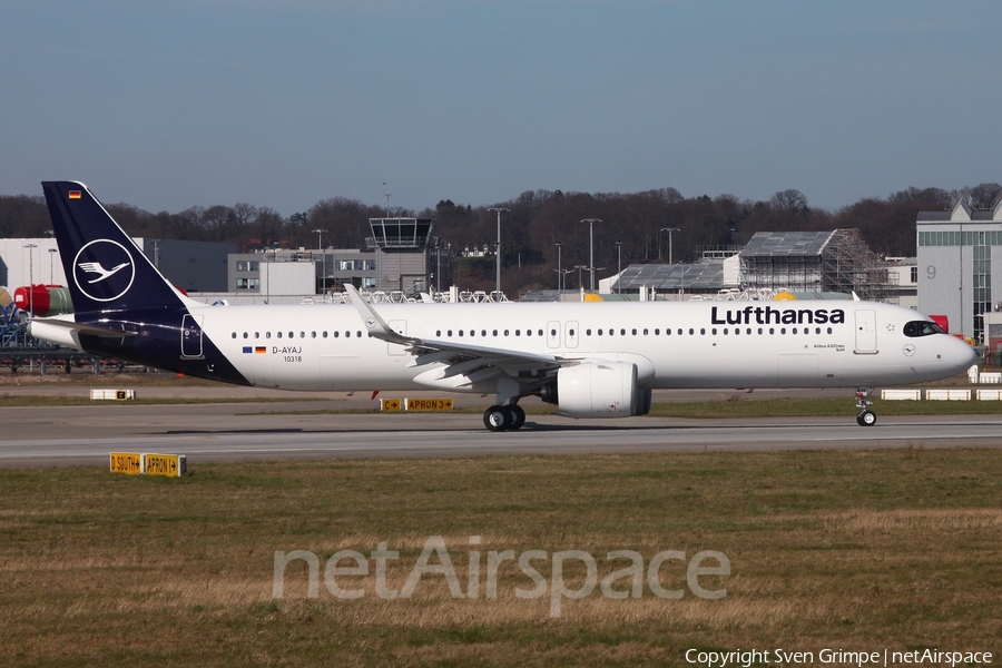 Lufthansa Airbus A321-271NX (D-AYAJ) | Photo 439747