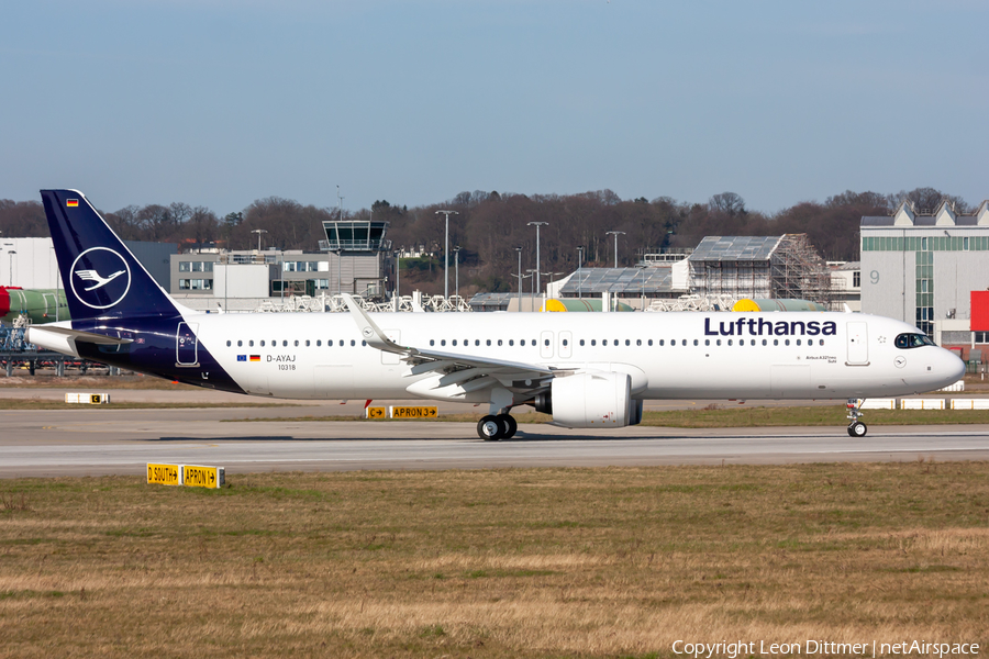 Lufthansa Airbus A321-271NX (D-AYAJ) | Photo 454295