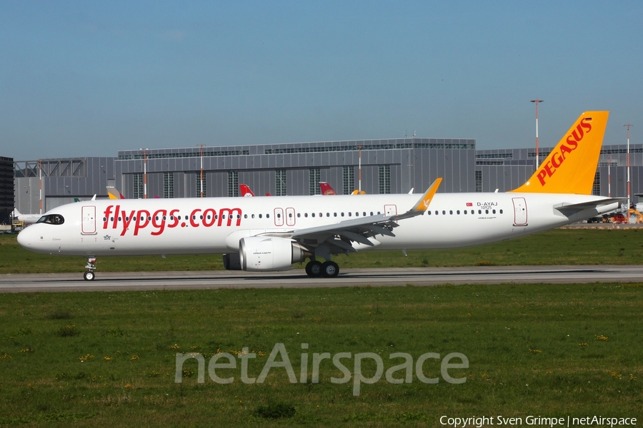 Pegasus Airlines Airbus A321-251NX (D-AYAJ) | Photo 529981