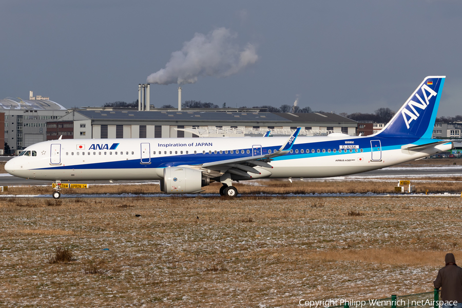 All Nippon Airways - ANA Airbus A321-272N (D-AYAK) | Photo 430030