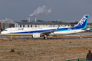 All Nippon Airways - ANA Airbus A321-272N (D-AYAK) at  Hamburg - Finkenwerder, Germany