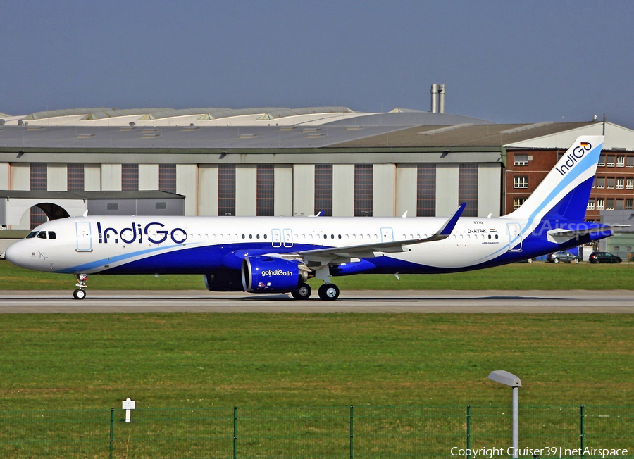 IndiGo Airbus A321-271NX (D-AYAK) | Photo 353935