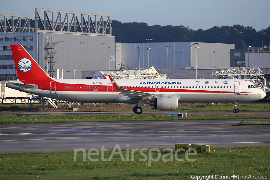 Sichuan Airlines Airbus A321-271NX (D-AYAK) | Photo 473641