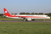 Sichuan Airlines Airbus A321-271NX (D-AYAK) at  Hamburg - Finkenwerder, Germany