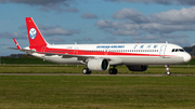 Sichuan Airlines Airbus A321-271NX (D-AYAK) at  Hamburg - Finkenwerder, Germany