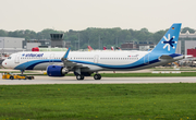 Interjet Airbus A321-251N (D-AYAL) at  Hamburg - Finkenwerder, Germany