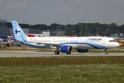Interjet Airbus A321-251N (D-AYAL) at  Hamburg - Finkenwerder, Germany