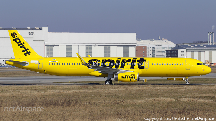 Spirit Airlines Airbus A321-231 (D-AYAM) | Photo 101981